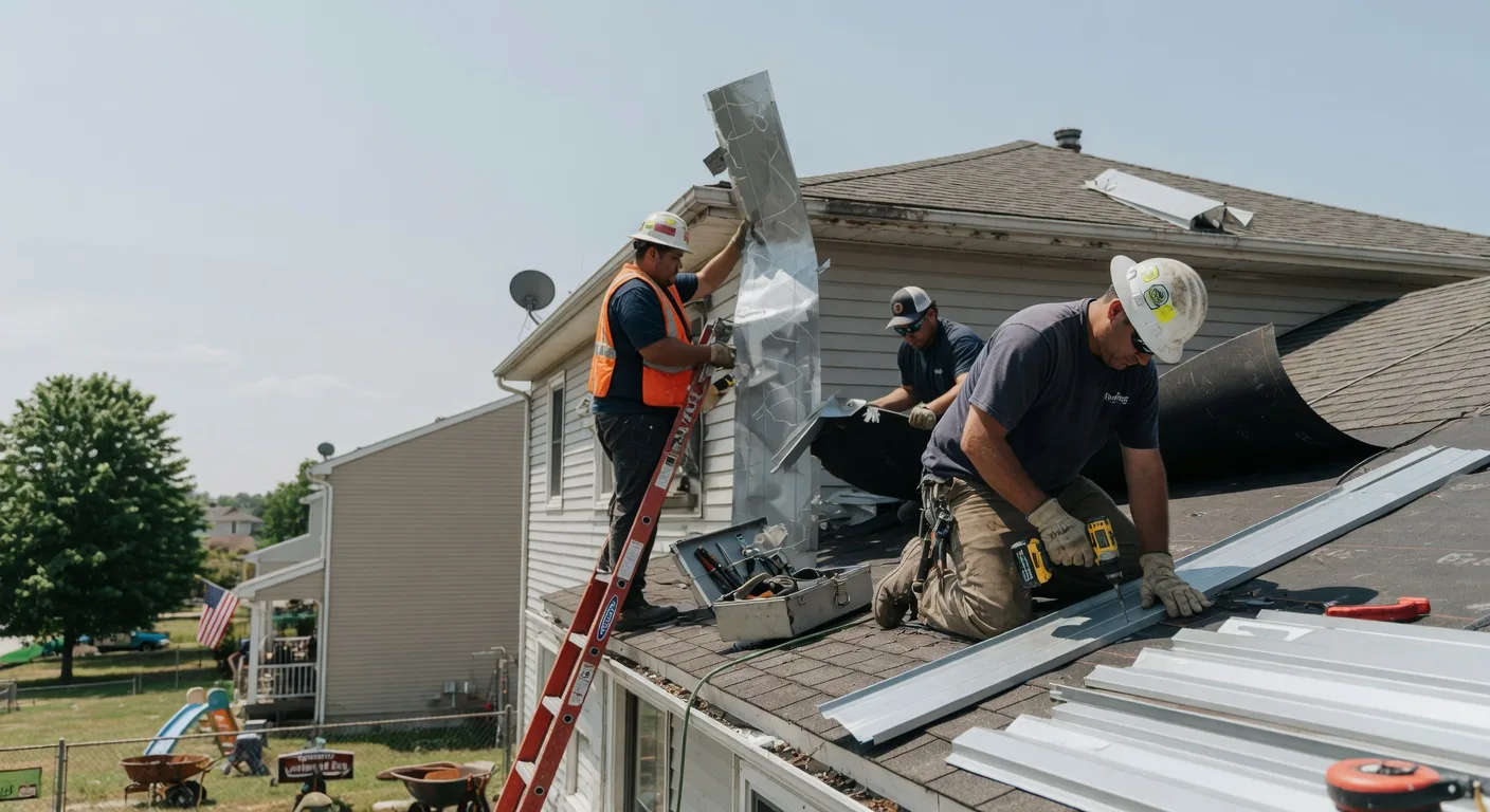 Metal Roof Repair in Anita, IA